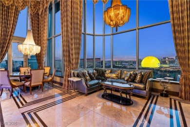 Welcome to the pinnacle of Las Vegas luxury -- a rare two-story on The Wynn Golf Club in Nevada - for sale on GolfHomes.com, golf home, golf lot