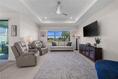 Why wait to build when you can have nearly new? This light and on River Hall Country Club in Florida - for sale on GolfHomes.com, golf home, golf lot