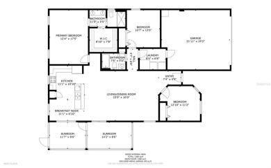 NEW ROOF & HVAC INSTALLED - 2025!  3-bedroom, 2-bath, 2 Car on The Links of Spruce Creek in Florida - for sale on GolfHomes.com, golf home, golf lot
