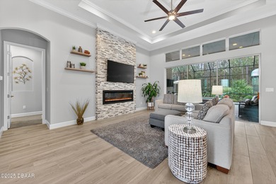 Welcome to this exquisite 5-bedroom, 4-bath luxury estate with a on Plantation Bay Golf and Country Club in Florida - for sale on GolfHomes.com, golf home, golf lot