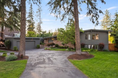 Experience mid-century modern luxury at its finest in this on Spokane Country Club in Washington - for sale on GolfHomes.com, golf home, golf lot