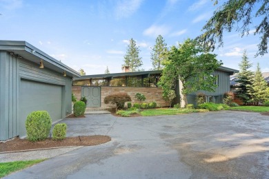 Experience mid-century modern luxury at its finest in this on Spokane Country Club in Washington - for sale on GolfHomes.com, golf home, golf lot