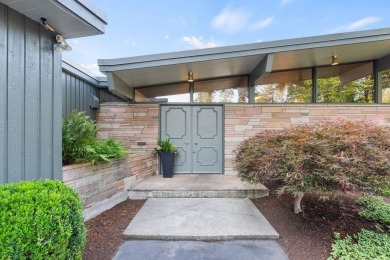 Experience mid-century modern luxury at its finest in this on Spokane Country Club in Washington - for sale on GolfHomes.com, golf home, golf lot