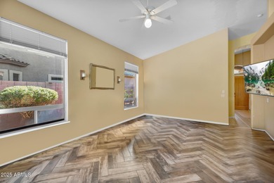 Welcome to your backyard oasis! This single-level home features on Las Sendas Golf Club in Arizona - for sale on GolfHomes.com, golf home, golf lot