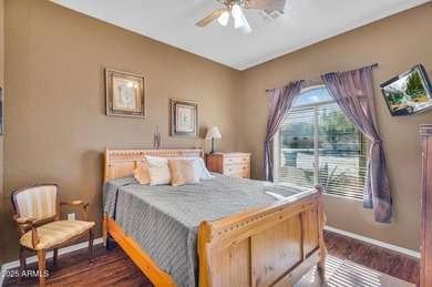 Welcome to your backyard oasis! This single-level home features on Las Sendas Golf Club in Arizona - for sale on GolfHomes.com, golf home, golf lot