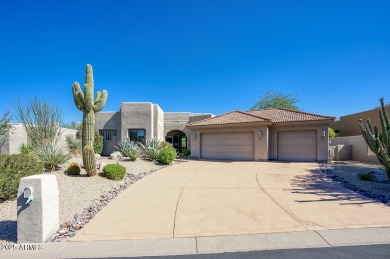 Welcome to your private desert oasis in the prestigious gated on Troon North Golf Club  in Arizona - for sale on GolfHomes.com, golf home, golf lot