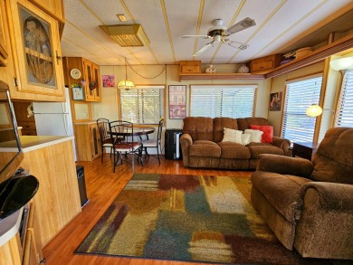 This charming 1990 1-bedroom, 1-bath mobile home is located in on Sands RV and Golf Resort in California - for sale on GolfHomes.com, golf home, golf lot