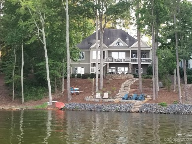This magnificent Badin Lake waterfront home is located in the on Old North State Club in North Carolina - for sale on GolfHomes.com, golf home, golf lot