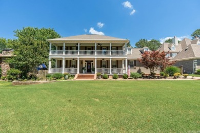 Beautiful plantation-style home on the 18th fairway of Red Apple on Red Apple Inn and Country Club in Arkansas - for sale on GolfHomes.com, golf home, golf lot