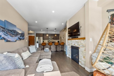 RARE ski in/out, 2 bedroom, 2 bathroom end unit with level entry on Sun Peaks Resort Golf Course in  - for sale on GolfHomes.com, golf home, golf lot