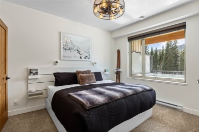 RARE ski in/out, 2 bedroom, 2 bathroom end unit with level entry on Sun Peaks Resort Golf Course in  - for sale on GolfHomes.com, golf home, golf lot