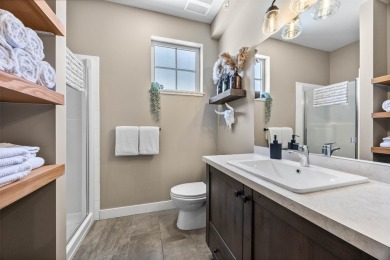 RARE ski in/out, 2 bedroom, 2 bathroom end unit with level entry on Sun Peaks Resort Golf Course in  - for sale on GolfHomes.com, golf home, golf lot