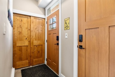 RARE ski in/out, 2 bedroom, 2 bathroom end unit with level entry on Sun Peaks Resort Golf Course in  - for sale on GolfHomes.com, golf home, golf lot