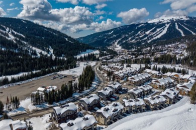 RARE ski in/out, 2 bedroom, 2 bathroom end unit with level entry on Sun Peaks Resort Golf Course in  - for sale on GolfHomes.com, golf home, golf lot