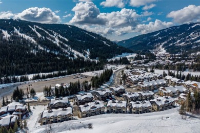RARE ski in/out, 2 bedroom, 2 bathroom end unit with level entry on Sun Peaks Resort Golf Course in  - for sale on GolfHomes.com, golf home, golf lot