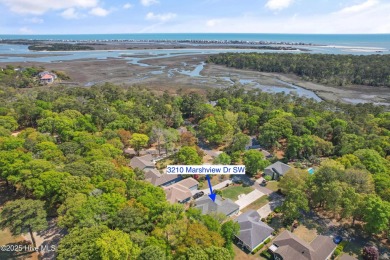 Welcome to 3210 Marsh View Drive--a meticulously maintained home on Lockwood Folly Country Club in North Carolina - for sale on GolfHomes.com, golf home, golf lot