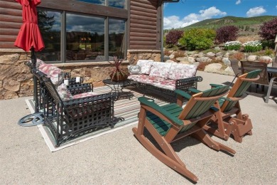 Quality-built home with warm rustic log accents and top-end on Keystone Ranch Golf Course in Colorado - for sale on GolfHomes.com, golf home, golf lot