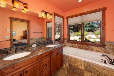 Quality-built home with warm rustic log accents and top-end on Keystone Ranch Golf Course in Colorado - for sale on GolfHomes.com, golf home, golf lot