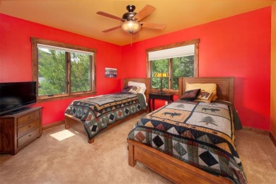Quality-built home with warm rustic log accents and top-end on Keystone Ranch Golf Course in Colorado - for sale on GolfHomes.com, golf home, golf lot