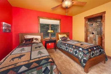 Quality-built home with warm rustic log accents and top-end on Keystone Ranch Golf Course in Colorado - for sale on GolfHomes.com, golf home, golf lot