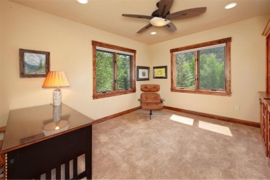 Quality-built home with warm rustic log accents and top-end on Keystone Ranch Golf Course in Colorado - for sale on GolfHomes.com, golf home, golf lot