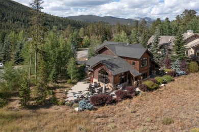 Quality-built home with warm rustic log accents and top-end on Keystone Ranch Golf Course in Colorado - for sale on GolfHomes.com, golf home, golf lot