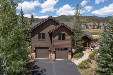 Quality-built home with warm rustic log accents and top-end on Keystone Ranch Golf Course in Colorado - for sale on GolfHomes.com, golf home, golf lot