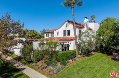 Extensively renovated and expanded Mediterranean home on Wilshire Country Club in California - for sale on GolfHomes.com, golf home, golf lot