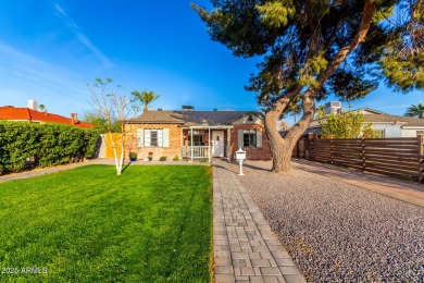 Situated in the coveted Fairview Place neighborhood, this on Encanto 18 Golf Course in Arizona - for sale on GolfHomes.com, golf home, golf lot