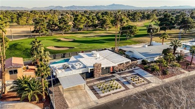 This Stunning Single-Story Home has been completely renovated & on Las Vegas National Golf Club in Nevada - for sale on GolfHomes.com, golf home, golf lot