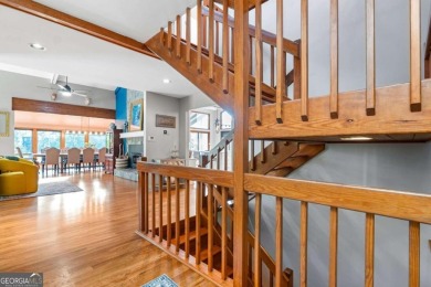 Spacious Contemporary Lake Front Home with Big Water Views and on The Highlands Course at Lake Arrowhead in Georgia - for sale on GolfHomes.com, golf home, golf lot