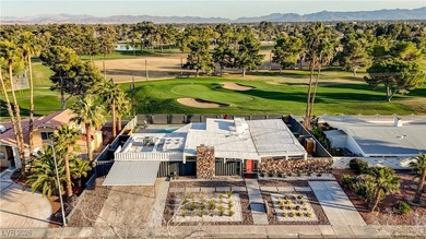 This Stunning Single-Story Home has been completely renovated & on Las Vegas National Golf Club in Nevada - for sale on GolfHomes.com, golf home, golf lot