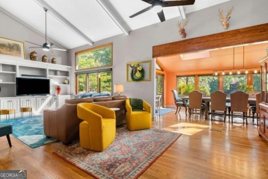 Spacious Contemporary Lake Front Home with Big Water Views and on The Highlands Course at Lake Arrowhead in Georgia - for sale on GolfHomes.com, golf home, golf lot