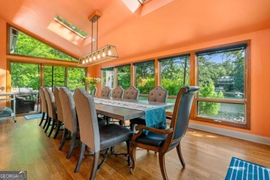 Spacious Contemporary Lake Front Home with Big Water Views and on The Highlands Course at Lake Arrowhead in Georgia - for sale on GolfHomes.com, golf home, golf lot