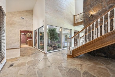 Stunning Contemporary Home with Panoramic Golf Course Views in on The Greens Country Club in Oklahoma - for sale on GolfHomes.com, golf home, golf lot