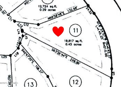 A beautiful nicely wooded home site with a generous pond view in on Rivers Edge Golf Club in North Carolina - for sale on GolfHomes.com, golf home, golf lot