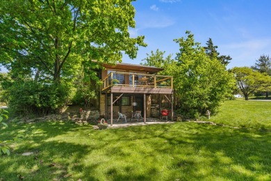 Mid Century sprawling home offers so many spaces to entertain on Urbana Golf and Country Club in Illinois - for sale on GolfHomes.com, golf home, golf lot