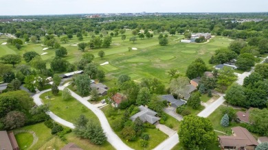 Mid Century sprawling home offers so many spaces to entertain on Urbana Golf and Country Club in Illinois - for sale on GolfHomes.com, golf home, golf lot