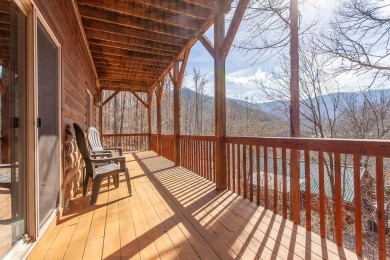 Charming Log Cabin Retreat in Bryson City -Nestled in the heart on Smoky Mountain Country Club in North Carolina - for sale on GolfHomes.com, golf home, golf lot