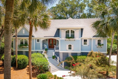 Beautiful custom-built home with expansive lagoon and golf on The Seabrook Island Club in South Carolina - for sale on GolfHomes.com, golf home, golf lot