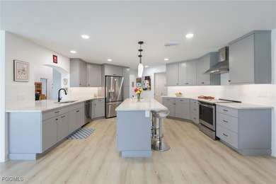 Stunning fully renovated 3BR/2BA ground-level home with private on Beachview Golf Club in Florida - for sale on GolfHomes.com, golf home, golf lot