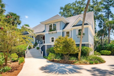 Beautiful custom-built home with expansive lagoon and golf on The Seabrook Island Club in South Carolina - for sale on GolfHomes.com, golf home, golf lot