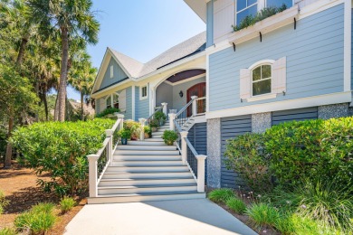 Beautiful custom-built home with expansive lagoon and golf on The Seabrook Island Club in South Carolina - for sale on GolfHomes.com, golf home, golf lot