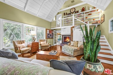 Welcome to the Chalet on the Hill, a stunning storybook home on Woodland Hills Country Club in California - for sale on GolfHomes.com, golf home, golf lot