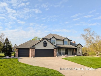 Overlooking the serene 2nd hole at the prestigious Railside Golf on Railside Golf Club in Michigan - for sale on GolfHomes.com, golf home, golf lot