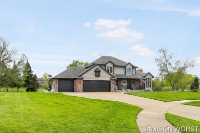 Overlooking the serene 2nd hole at the prestigious Railside Golf on Railside Golf Club in Michigan - for sale on GolfHomes.com, golf home, golf lot