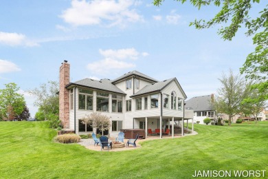 Overlooking the serene 2nd hole at the prestigious Railside Golf on Railside Golf Club in Michigan - for sale on GolfHomes.com, golf home, golf lot