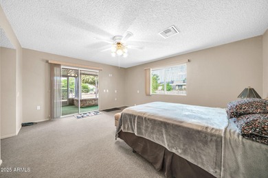 This unique 3 bedroom, 3 bath North/South facing home in Sun on Union Hills Country Club in Arizona - for sale on GolfHomes.com, golf home, golf lot