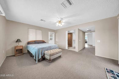 This unique 3 bedroom, 3 bath North/South facing home in Sun on Union Hills Country Club in Arizona - for sale on GolfHomes.com, golf home, golf lot