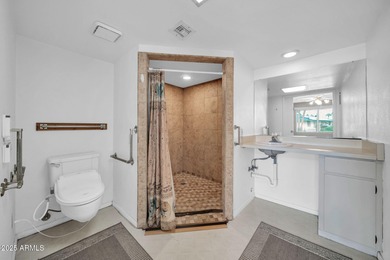 This unique 3 bedroom, 3 bath North/South facing home in Sun on Union Hills Country Club in Arizona - for sale on GolfHomes.com, golf home, golf lot